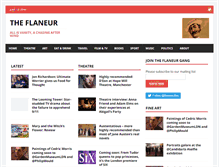 Tablet Screenshot of flaneur.me.uk